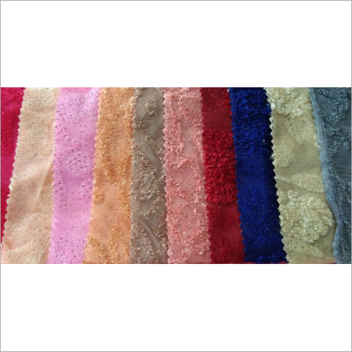 Different Color Available Knitted Curtain Fabric