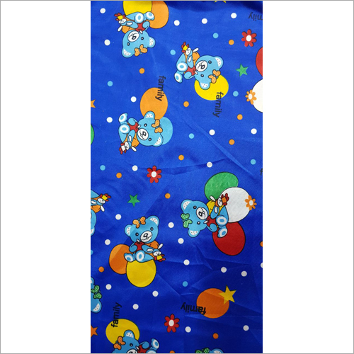 Different Color Available Cartoon Digital Print Fabric