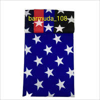 Star Printed barmuda Fabric