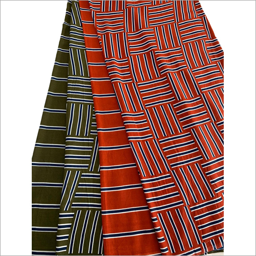 Pattern Printed Dress Material Fabric