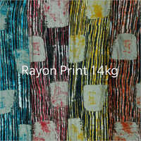 14 Kg Rayon Digital Print Fabric