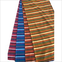 Striped Dress Material Fabric