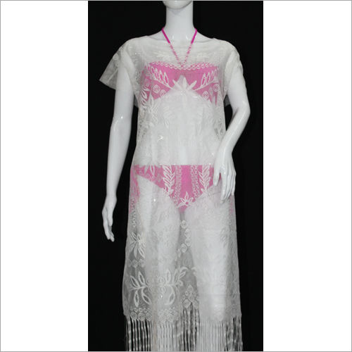 Beach Wear Net Fabric Cover Up Age Group: Adults