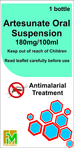 Artesunate Oral Suspension Liquid