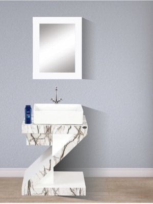 Bathroom PVC Vanity Cabinet