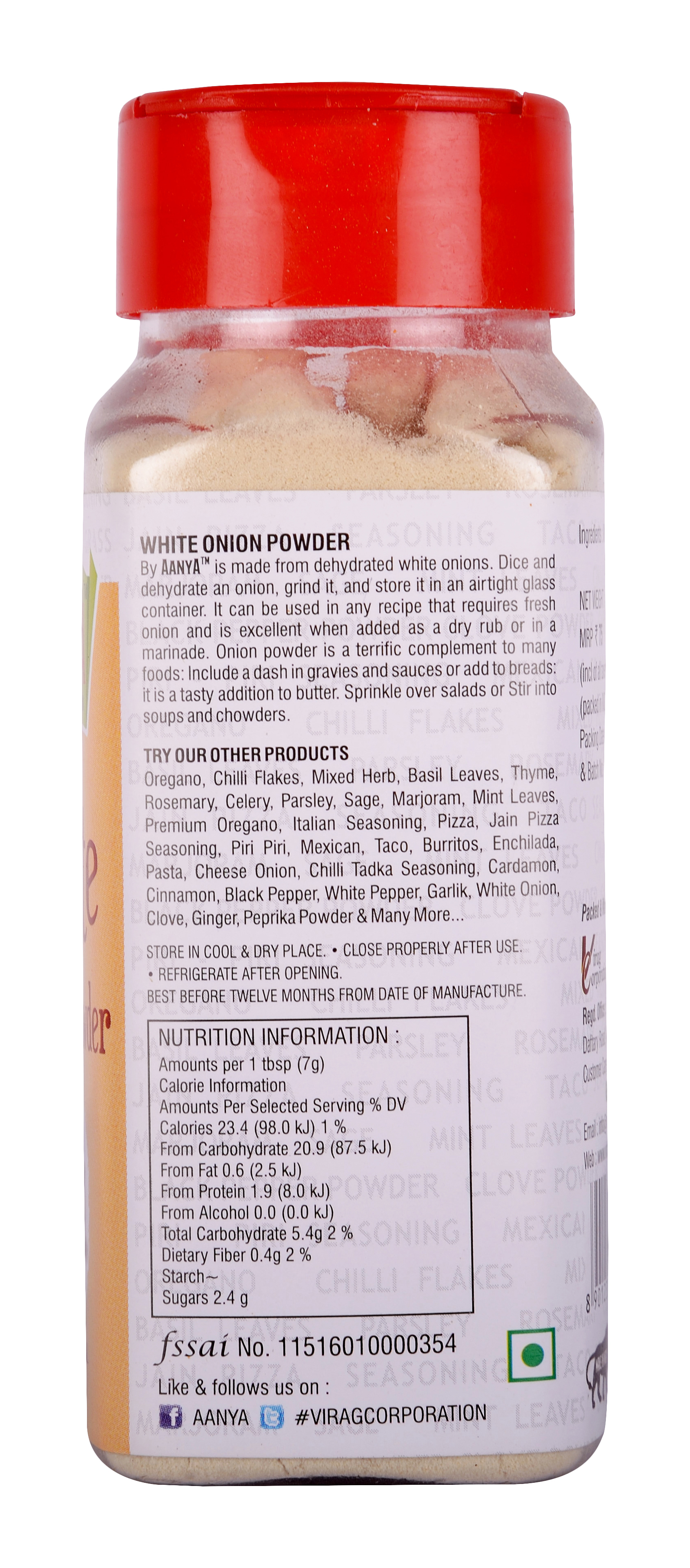 White Onion Powder