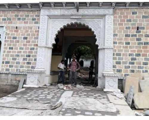 Rajputana stone gate