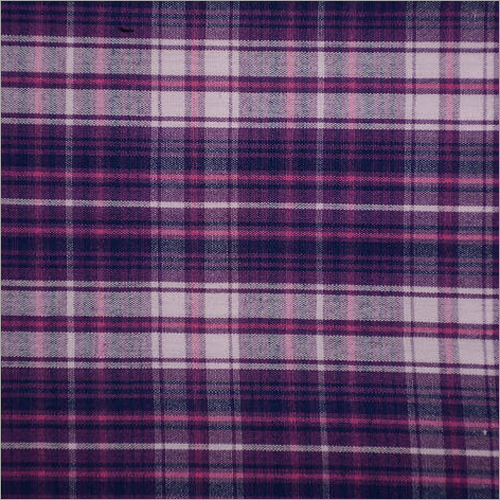 Pure Cotton Check Fabric
