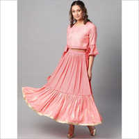 Ladies Flared Skirt And Top