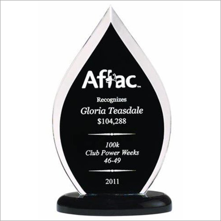 Black Glass Crystal Awards