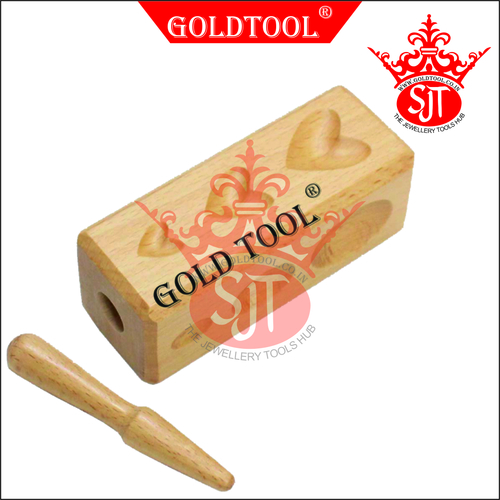 Gold Tool 4 Shape in 1 Block With Punch