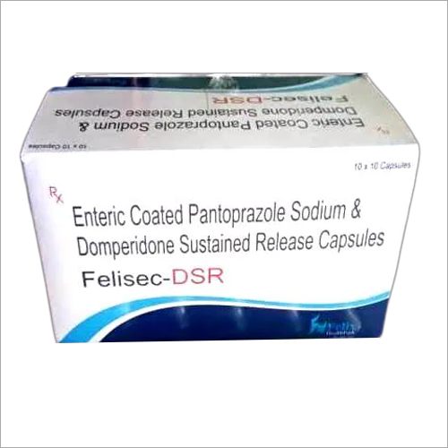 Enteric Coated Pantoprazole Sodium And Domperidone Sustained Release Capsules