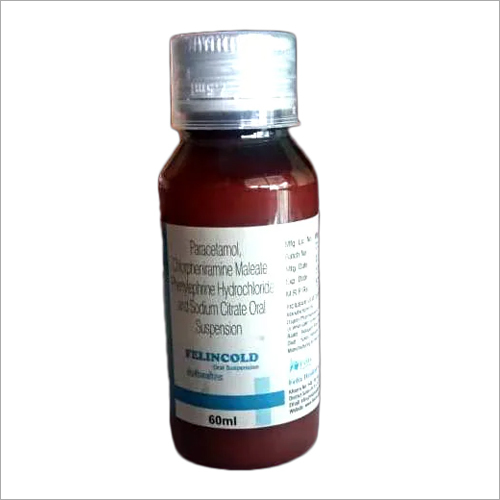 60 Ml Paracetamol Chlorpheniramine Maleate And Phenylephrine Hcl And Sodium Citrate Oral Syrup General Medicines