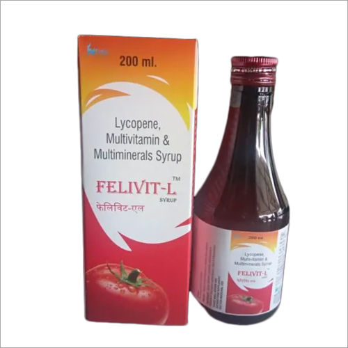 200 Ml Lycopene Multivitamin And Multiminerals Syrup General Medicines