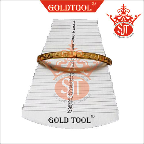 High Performance Gold Tool Bangle Metal Gauge 1 To 27 Mm