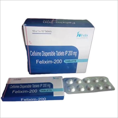 200 Mg Cefixime Dispersible Tablets General Medicines