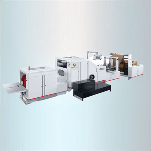 Fully Automatic Paper Bag Making Machine