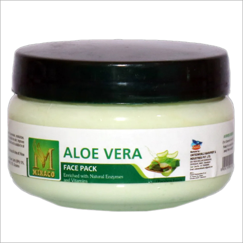 Aloe Vera Face Pack - Herbal Cream Formula | Removes Dead Skin Cells, Lightens Dark Spots, Reduces Wrinkles, Enhances Natural Glow