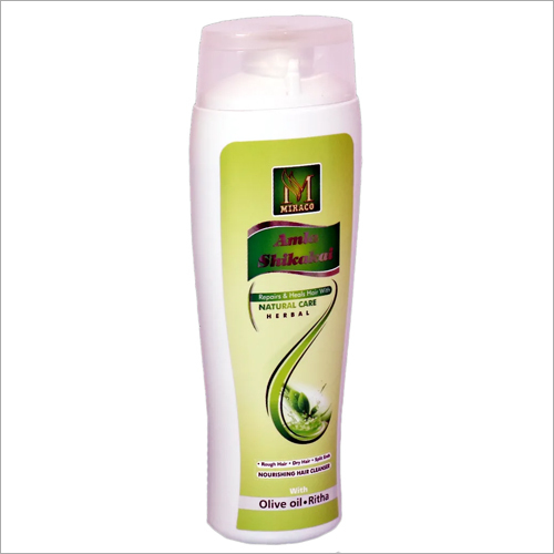 Amla Shikakai Hair Cleanser - Cream Form, Olive Green Color | Reinforces Hair Roots, Adds Luster, Reduces Dryness, Smoothens Scalp