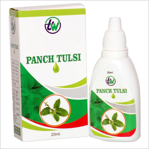 Herbal Panch Tulsi Drop 20 Ml Cool And Dray Places And Keep Away From Direct Sunlight