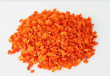 Dehydrated Carrot Cubes Or Dried Carrot Flakes