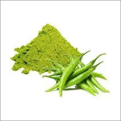 Dehydrated Green Chili Powder Dehydration Method: Continuous Hot Air Drying Technology