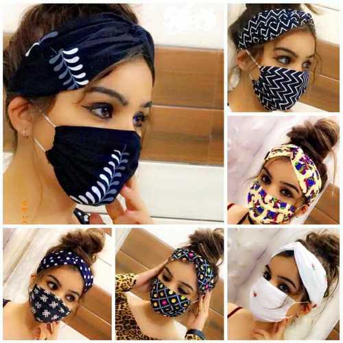 Ladies face mask 3 in 1