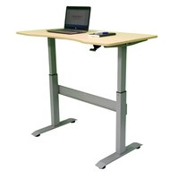 Maple Height Adjustable Desk, Pneumatic (h-max 2.0)