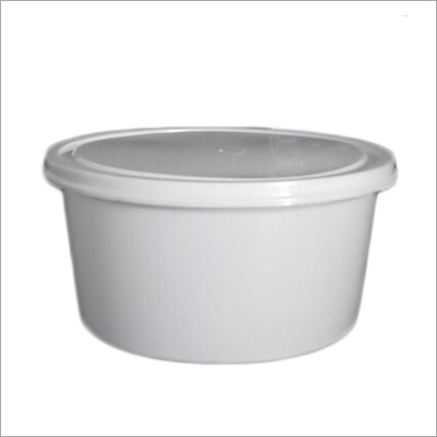 Disposable Plastic 500ml White Airtight Food Containers