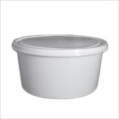 Disposable Plastic 500Ml White Airtight Food Containers