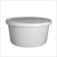 Disposable Plastic 500ml White Airtight Food Containers