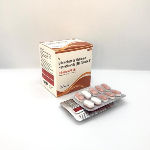 Glimepiride Ip 4 Mg + Metformin Hcl Ip 500 Mg