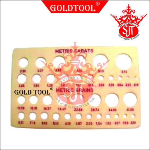 Gold Tool Compact Diamond / Pearl Gauge Plastic