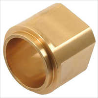 Hydraulic Pump Bush - Brass Material, 100-500 G Weight | Industrial Usage, Female Connection, Golden Finish