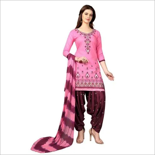 Cotton Embroidery Salwar Suit