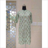 Rayon Printed Kurti