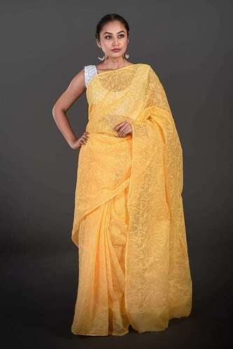 Chikan Kota Tepchi Saree