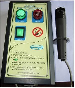 MP-1001 Wall Mounted Breath Alcohol Tester