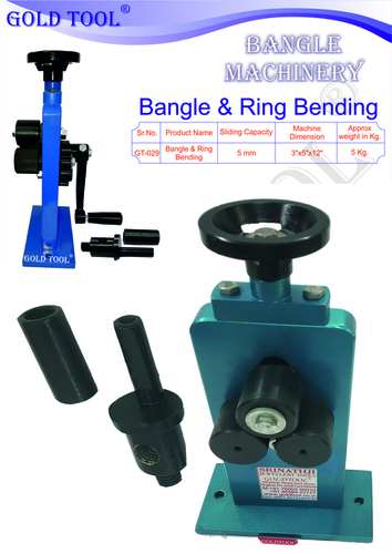 Gold Tool Bangle And Ring Bending Machine