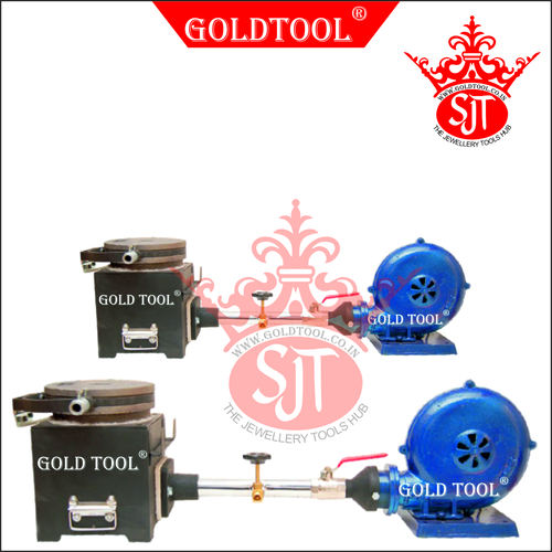 Gold Tool Air And Gas Powered Melting Furnace Floor Model