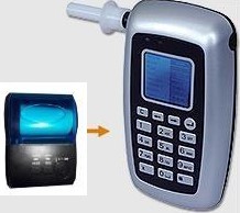 AT8800P Alcohol Breath Tester With Bluetooth Printer