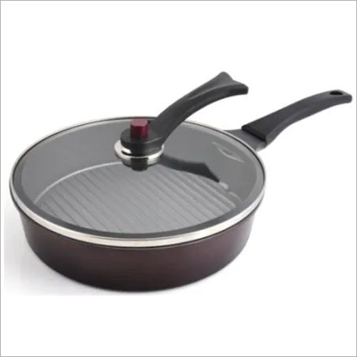 Aluminum Innovative Smokeless Round Grill Pan With Reasonable Price Made In Korea