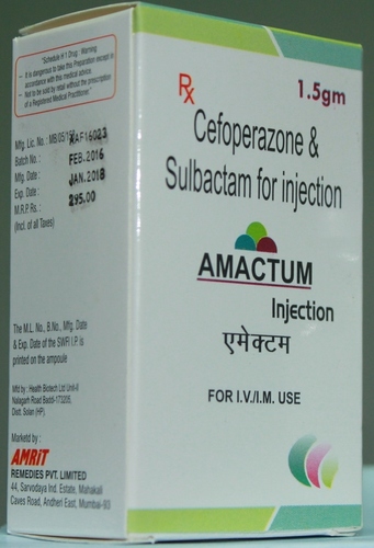 Cefoperazone Sulbactum Injection