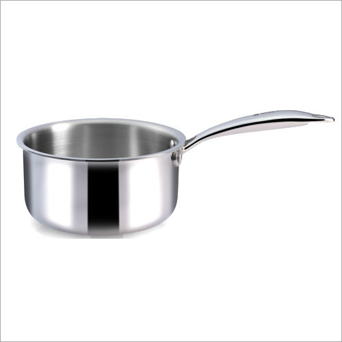 Polish 16 Cm - 1.5 Ltr 3 Ply Stainless Steel Sauce Pan