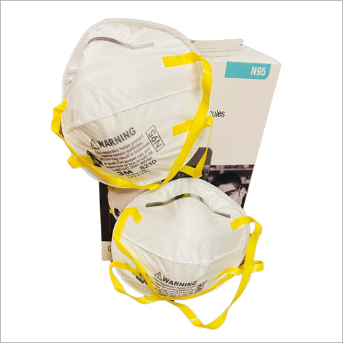 N95 Face Mask - Medical Grade Protection, White Color, Unisex, Safety for Hospitals and Personal Use