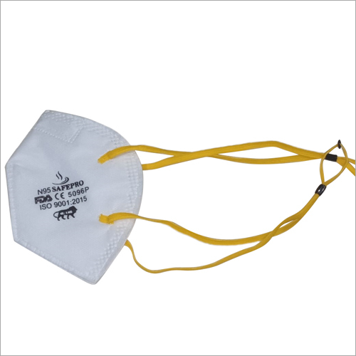 Safepro N95 Face Mask - White, Unisex | Medical and Personal Use for Safety in Hospitals and Beyond