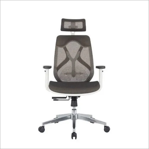 Glider High Back Mesh Chair - 1200mm Height 635mm Width | Adjustable Armrests Lumbar Support Eco-Friendly Design
