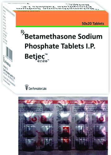 Betamethasone I.P 0.5 mg/BETJEC
