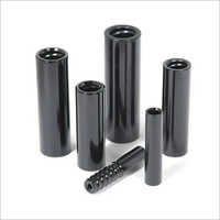 Rubber Coupling Sleeve - Customizable Bore Diameter, Black Color | Easy Installation, No Lubrication Required, Protects Against Shock And Misalignment