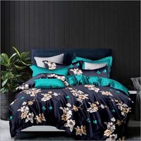 Glace Cotton Double Bedsheet With 2 Pillow Covers